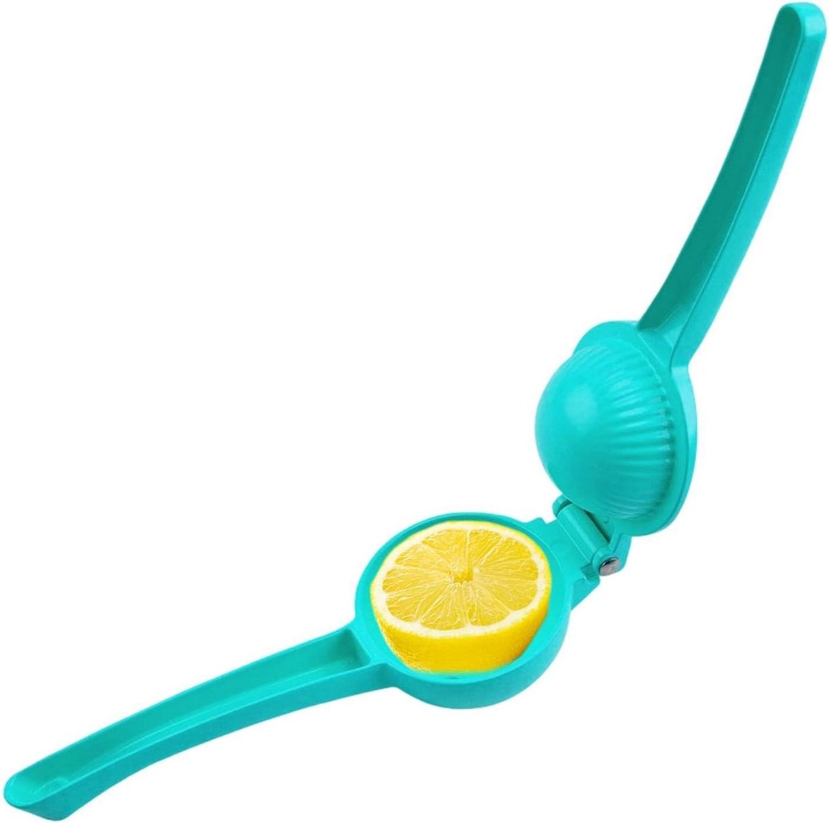 Citruspers Handmatig - Sap Pers Keuken Tool - Verse Drankjes Maken - Ergonomisch Ontwerp - 22x7.5 cm - Blauw