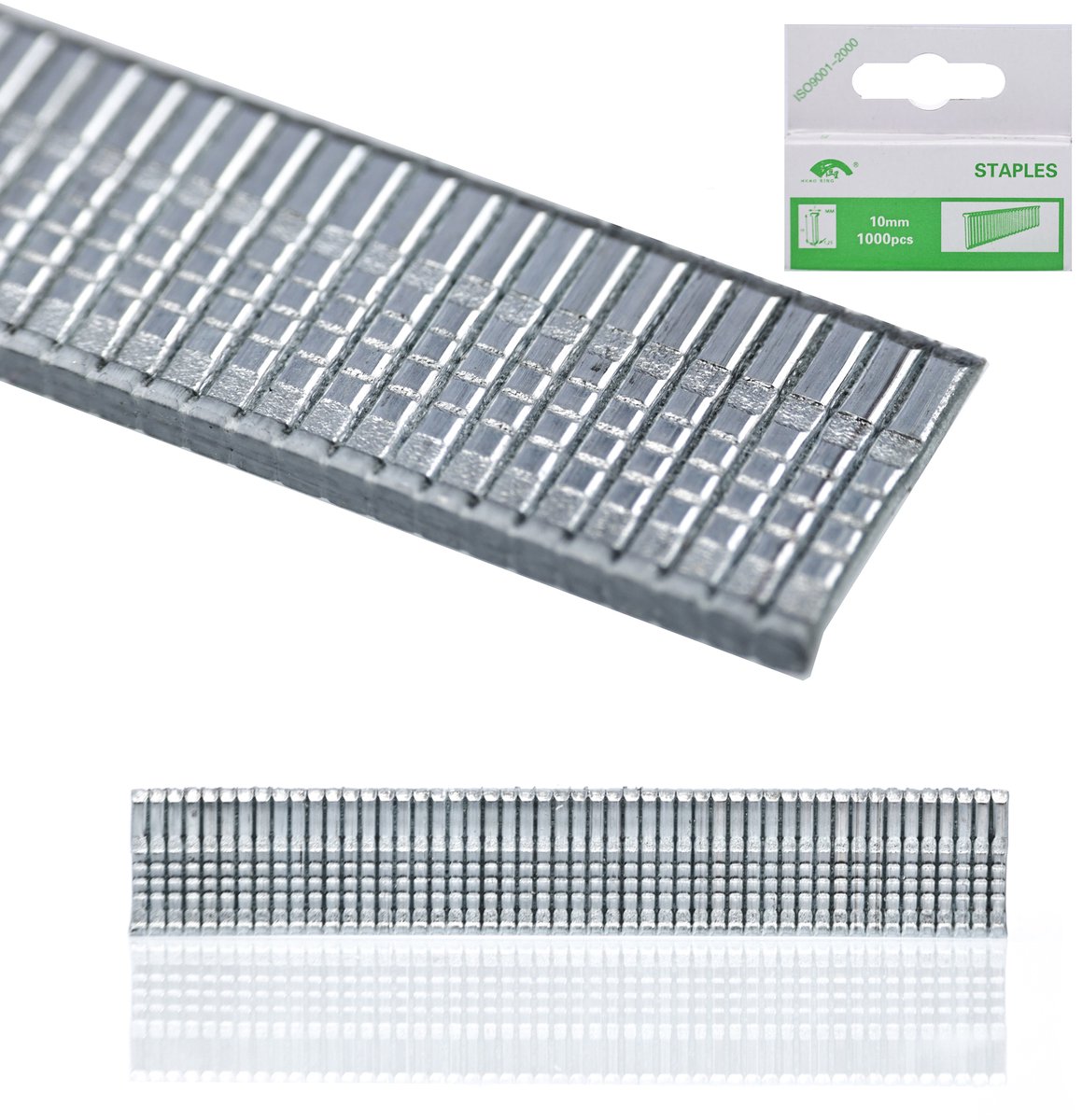 Rosfix Nietjes T 10mm 1000 Stuks - Professioneel Spijkervrij - 0,9mm Dikte 1,85mm Kop