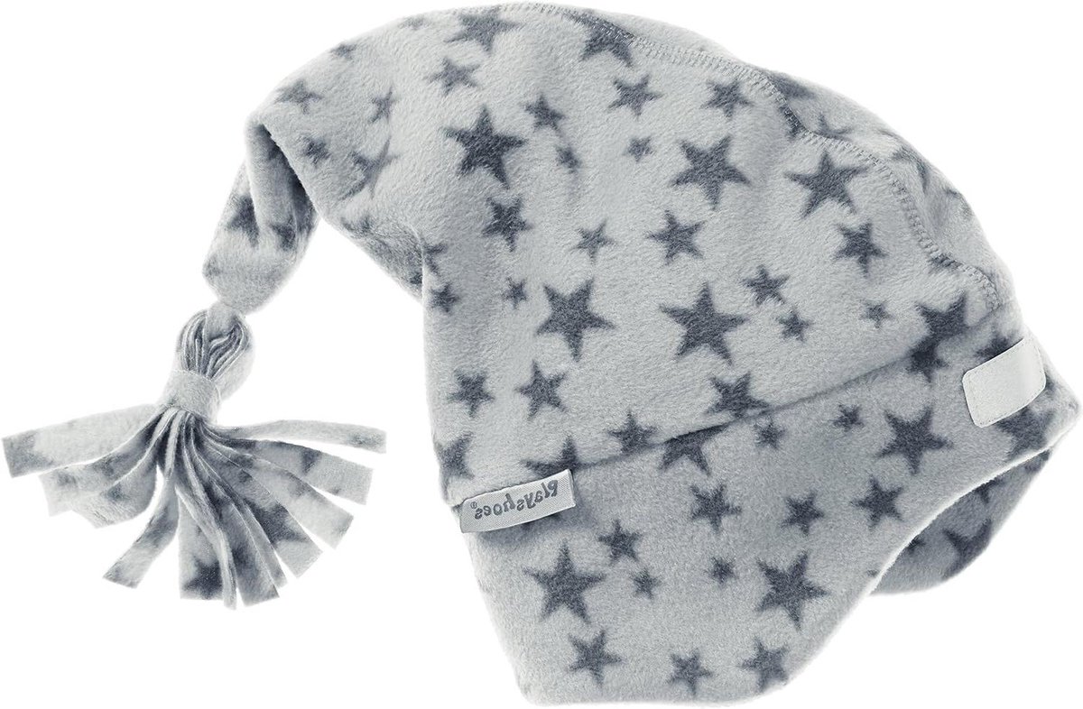 Kinder Muts - Wintermuts Meisjes - Warm Blijven - Zachte Fleece - 32 x 24.5 cm - Grijs
