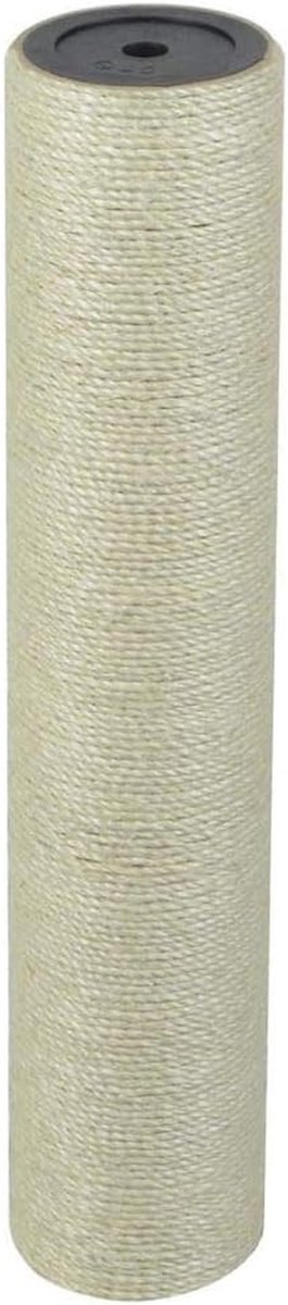 Kattenkrabpaal - Krabstam - Krabben en Spelen - Aan de muur gemonteerd - 8x40 cm - Beige