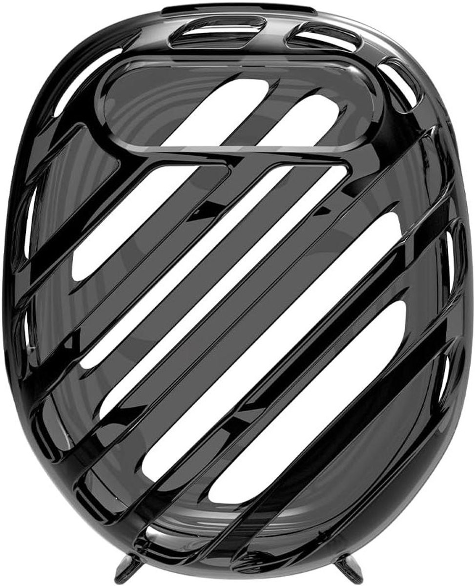 Beschermhoes Luidspreker - Draaghoes Speaker - Muziek Luisteren - Anti-kras TPU - 111 x 91 x 53 mm - Doorschijnend zwart