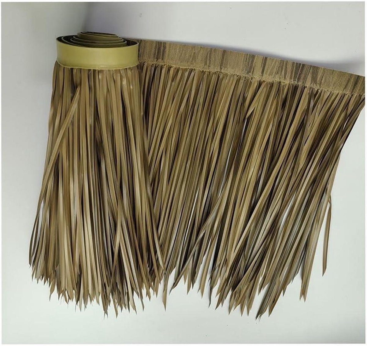 Synthetisch Riet Dak - Kunstriet Palmen Dak - Decoratief Gebruik - Waterdicht Vlamvertragend - 0.5x8m - Geel