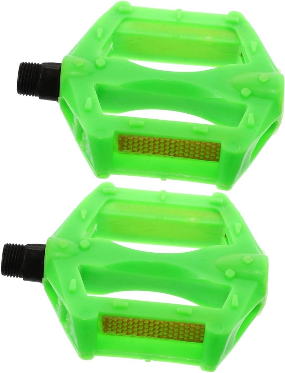 Kinderfiets Pedalen Fietsaccessoires Kind Veilig Fietsen Antislip Oppervlak 10.5 cm Groen