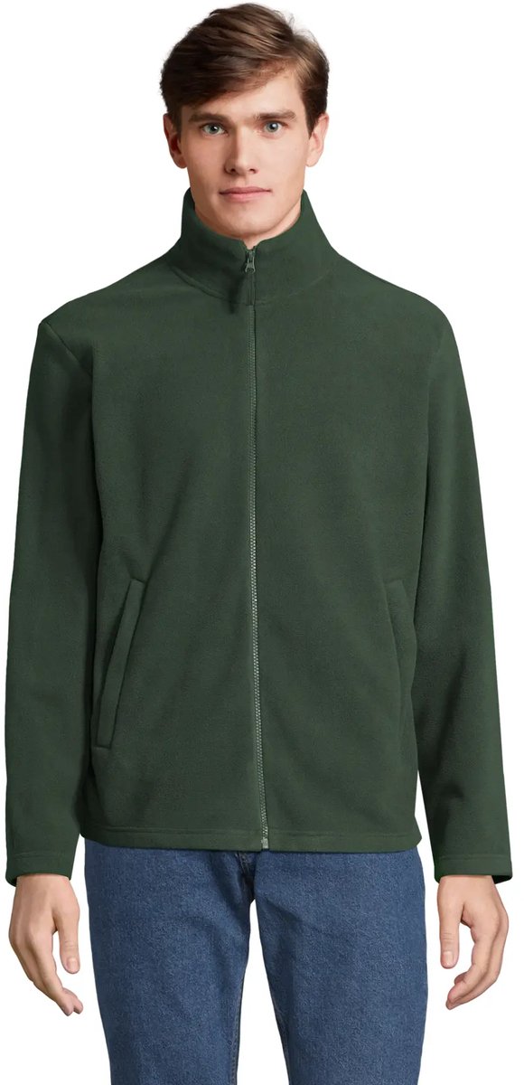 SOL’S Unisex Microfleece Full-Zip Jacket Nitro L04759 Fir Groen