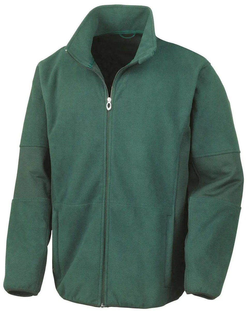Result Osaka Combed Pile Soft Shell Jacket RT131M - Forest - S