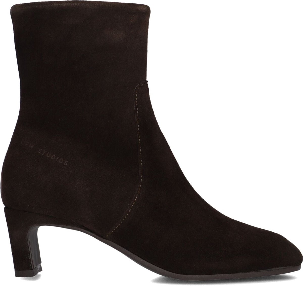 Copenhagen Studios Cph362 Enkellaarsjes - Enkelboots met rits - Dames - Bruin - Maat 36