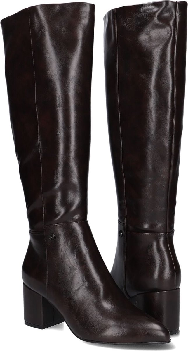 Mexx Pluck Mila Laarzen - Leer - Dames - Bruin - Maat 37