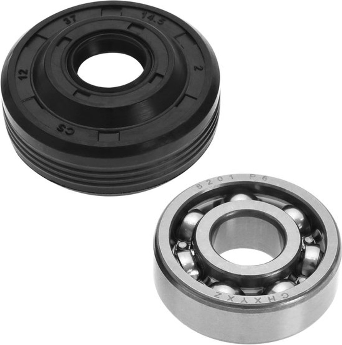 1 Set Oliekeerringen Lager Kit Kettingzaag Lager Oliekeerring 530056363 Compatibel met Husqvarna 36 41 136 136E 137 141 235 236 240 Power Tool Onderdelen
