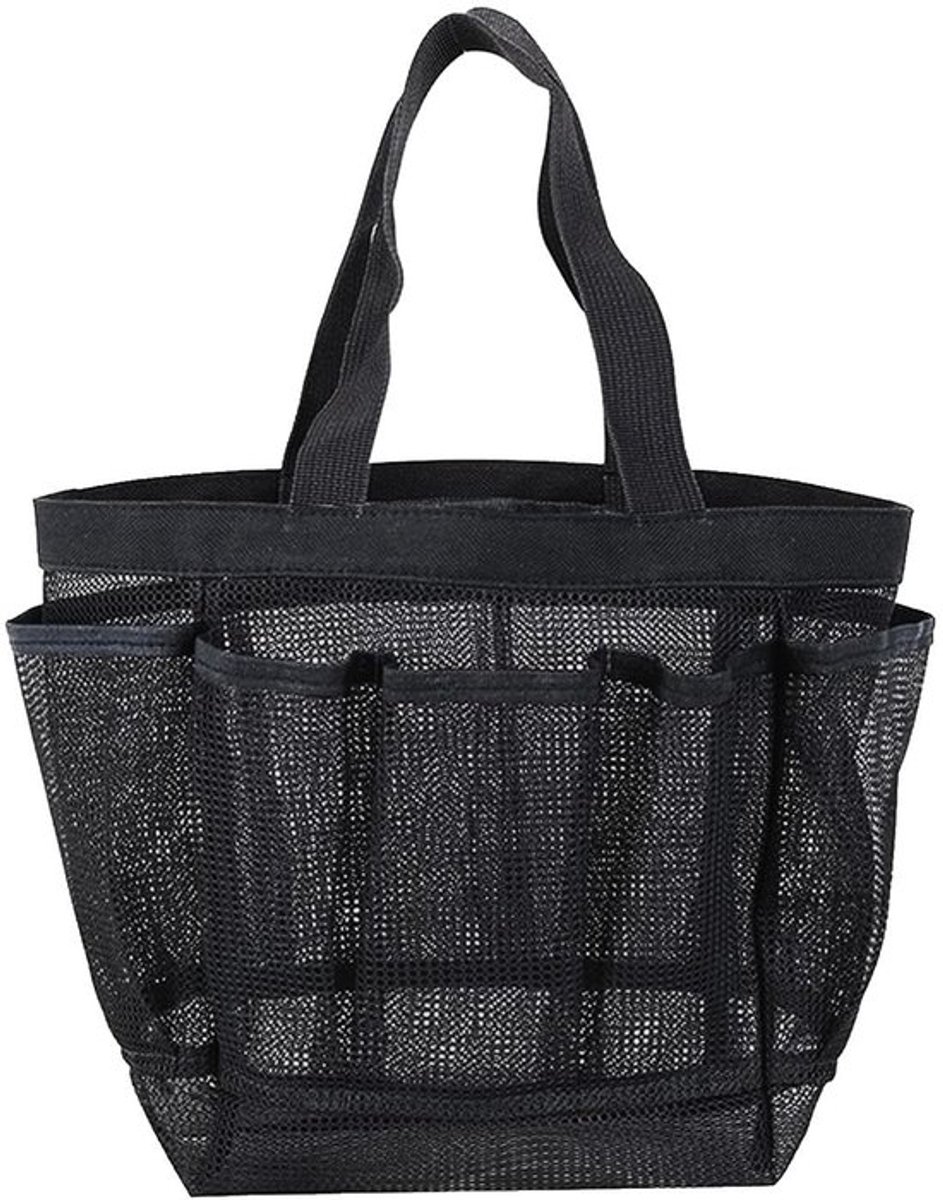 Douche Caddy - 7 Diepe Vakken - Opvouwbaar - Lichtgewicht - Sneldrogend - Antimicrobieel Materiaal - Ideaal voor Badkamer/Gym - Douche Organizer