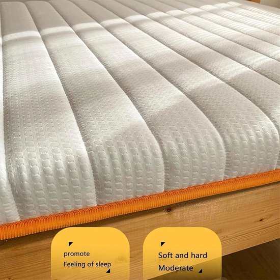 Japanse Tatami Matras - Futon Vloermat - Flexibel Gebruik - Drievoudig Quiltontwerp - 80x190cm - 02 — afbeelding 4