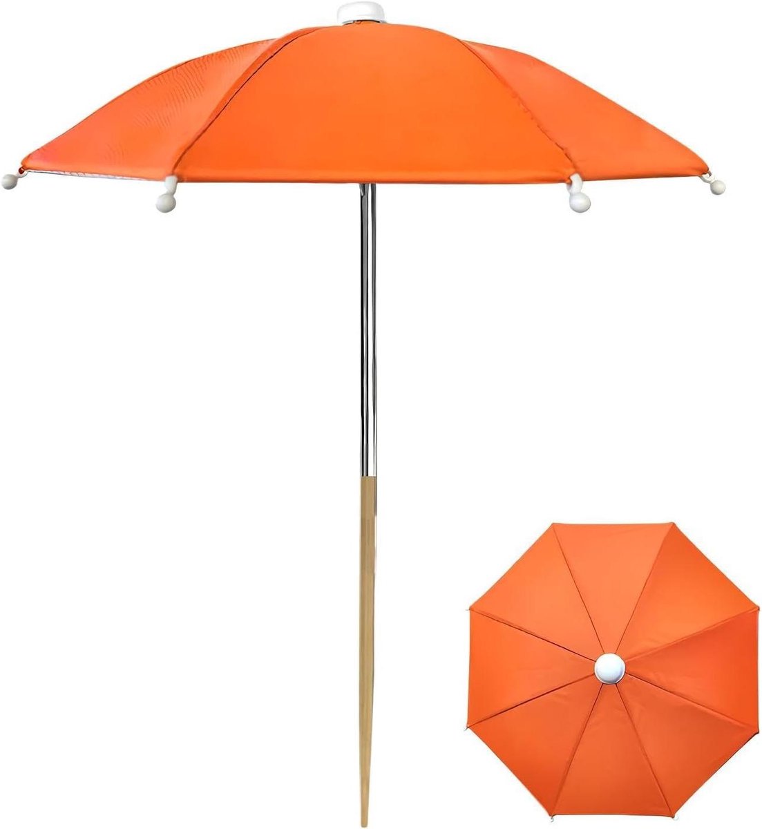 Plantenparasol - Tuinparaplu Beschermhoes - Planten Beschermen - Waterafstotend Frame - 27 cm - Oranje