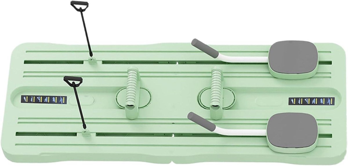 Pilates Board - Core Trainer - Thuisfitness - Ruimtebesparend Ontwerp - 105 x 40 cm - Groen