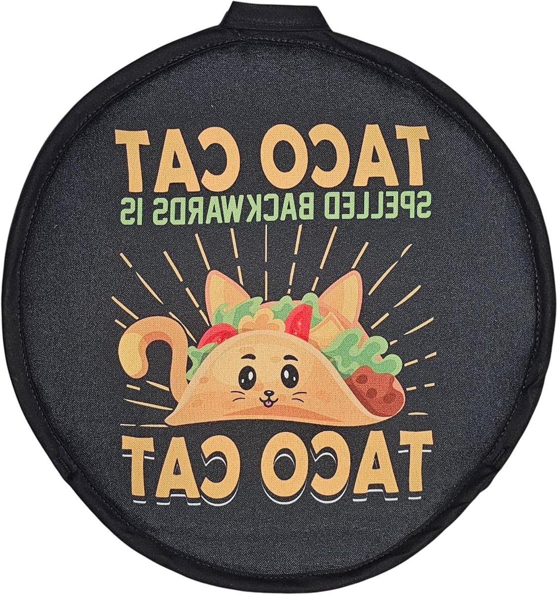Tortilla Warmer - Brood Warmer - Warme Tortilla's - Houdt 1 uur warm - 11 inch - Taco Kat