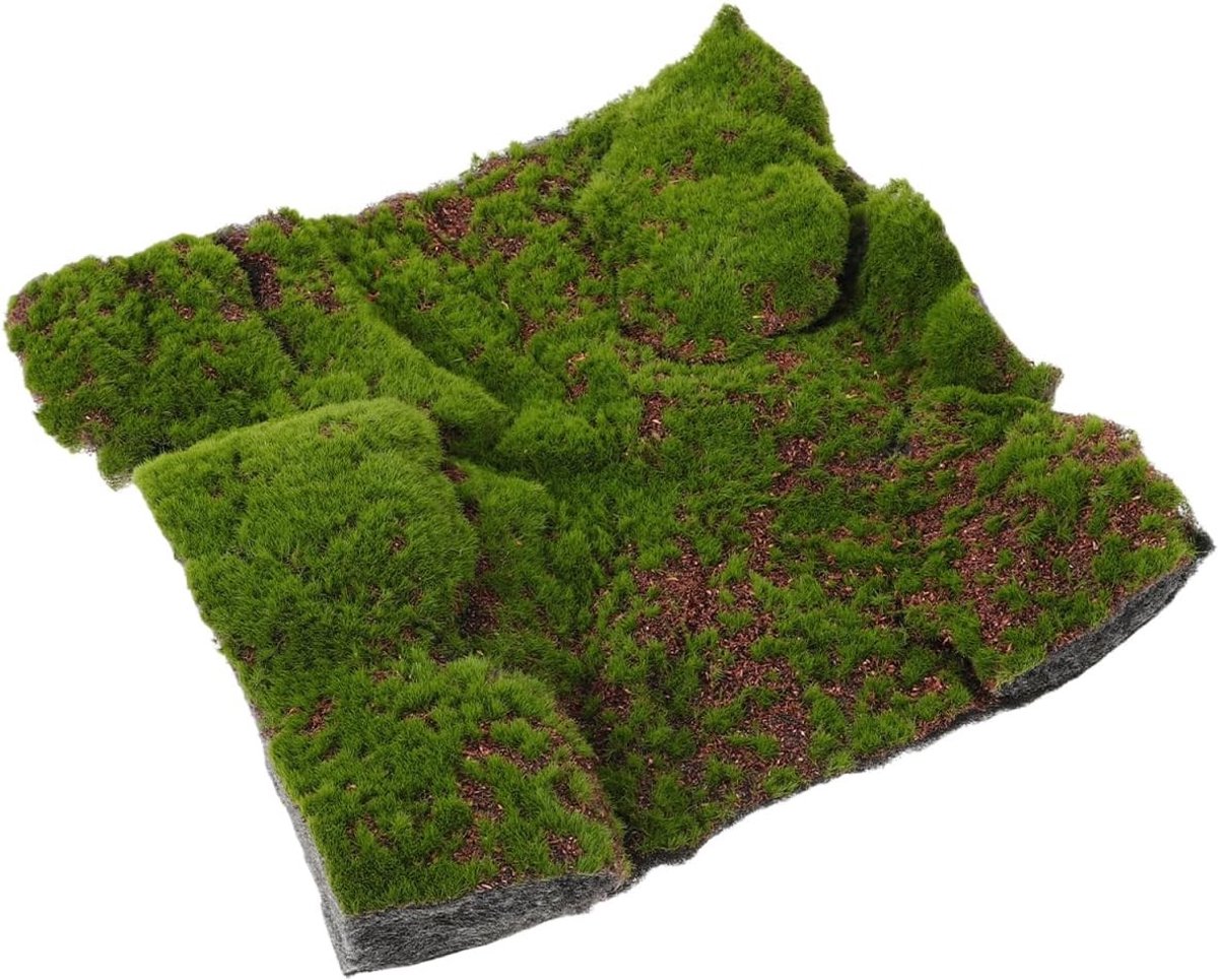 Realistische Kunstgras Mosmat 11.4X30.5 Cm voor Tuin Decoratie en Patio, Eenvoudige Installatie en Weerbestendig