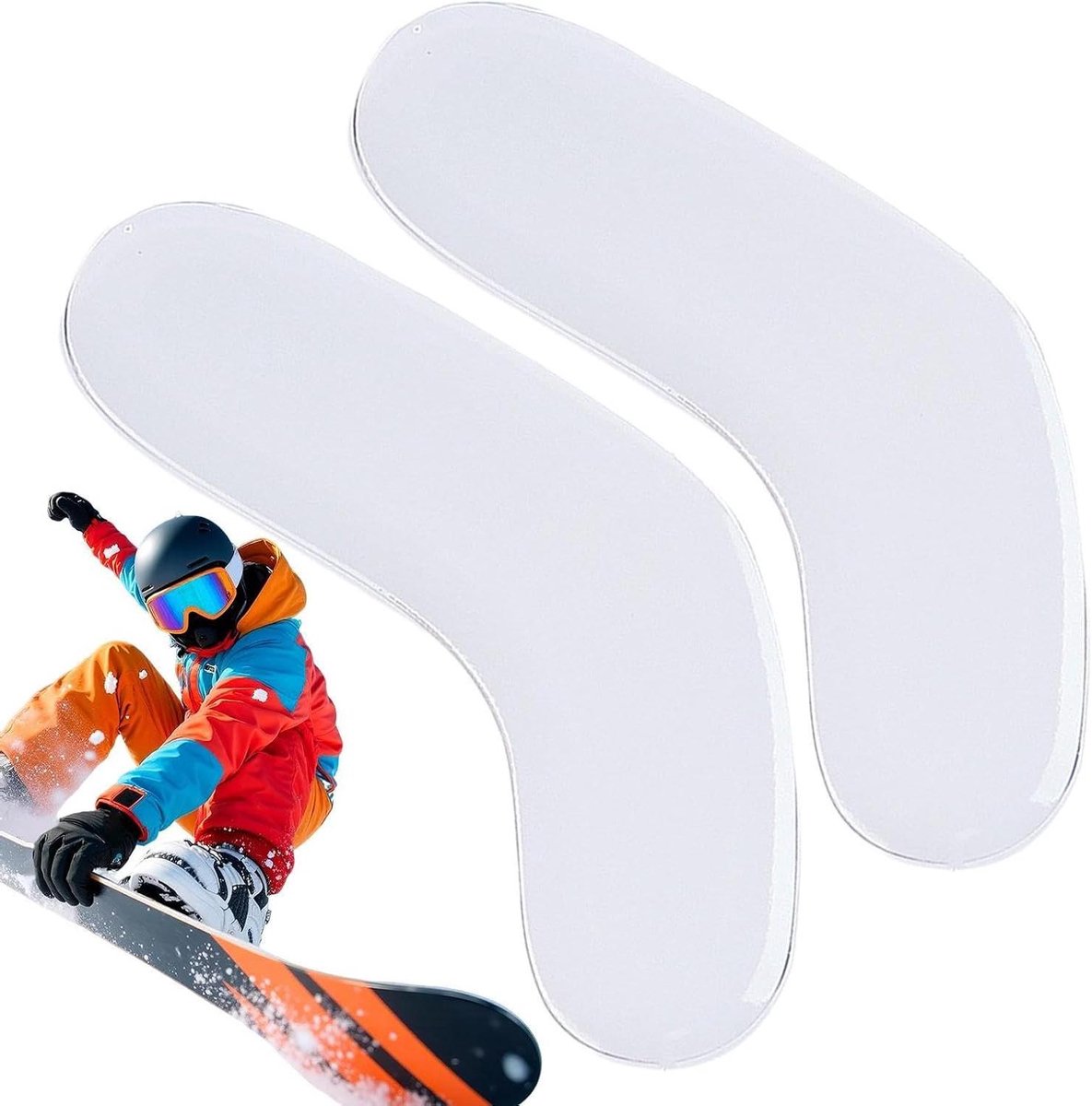 Enkelbeschermers - Gel Pads - Sport Training - Zelfklevende Strips - 2 stuks - Wit