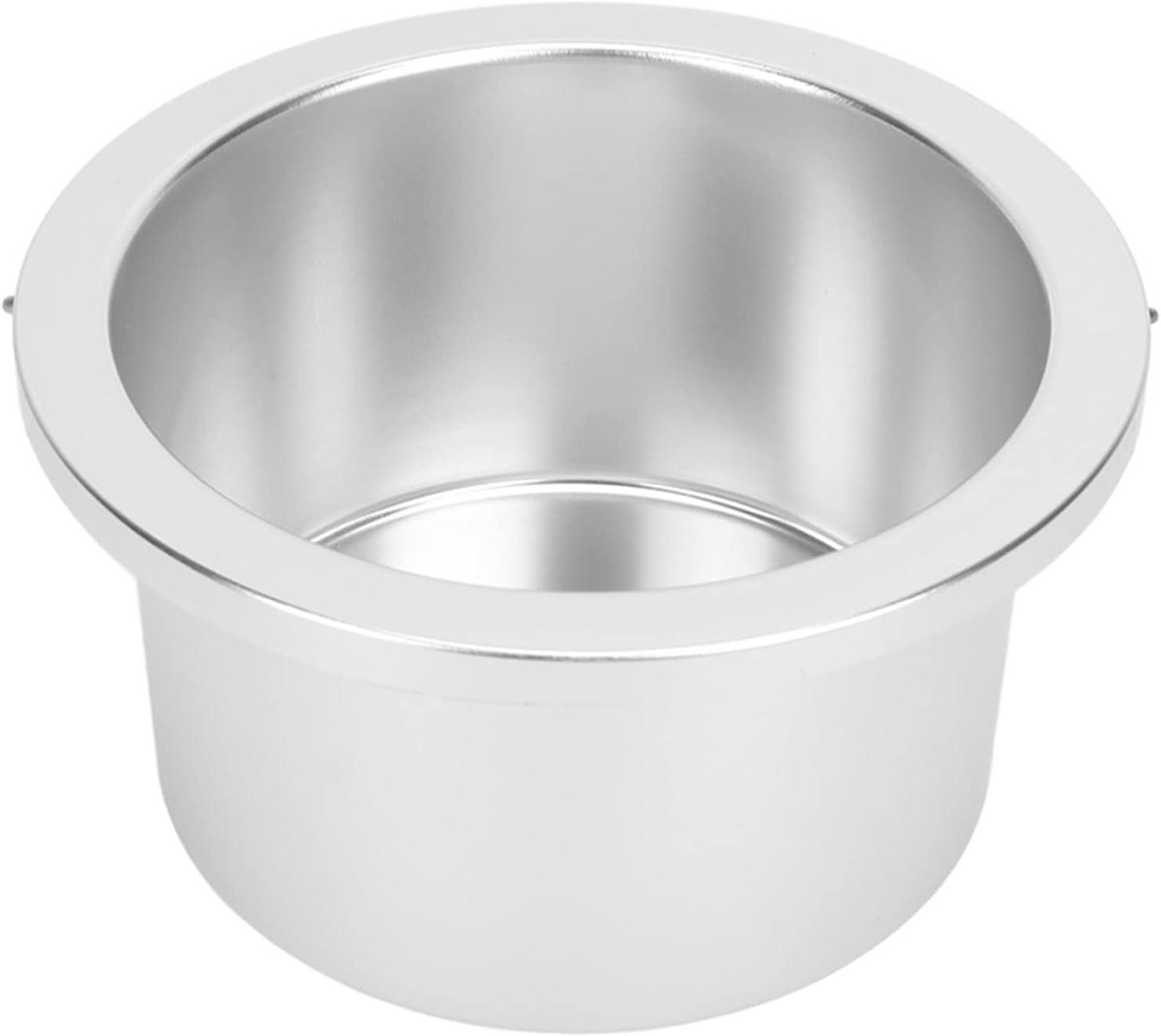 Wax Pot Liner - Vervangende Pot - Ontharen Thuis - Antikleef Oppervlak - 10.5cm - Zilver