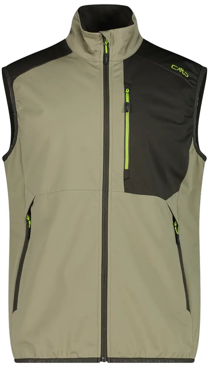 Ultralichte Softshell Mouwloze Jas CMP Beige