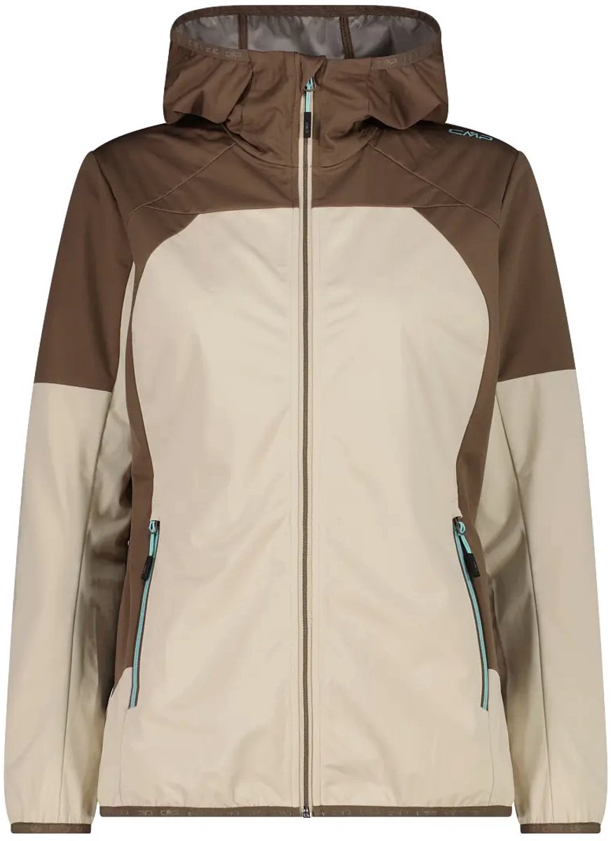 Ultralichte waterdichte softshell jas dames CMP Creme