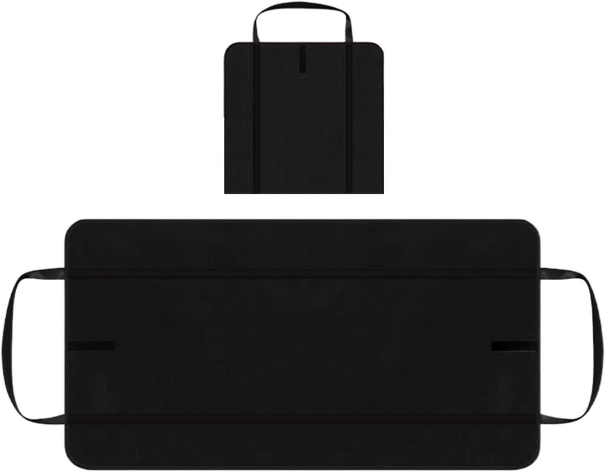 Houten Houder Draagtas - Brandhout Drager - Haardhout Transport - Waterdicht Ontwerp - 100x50 cm - Zwart