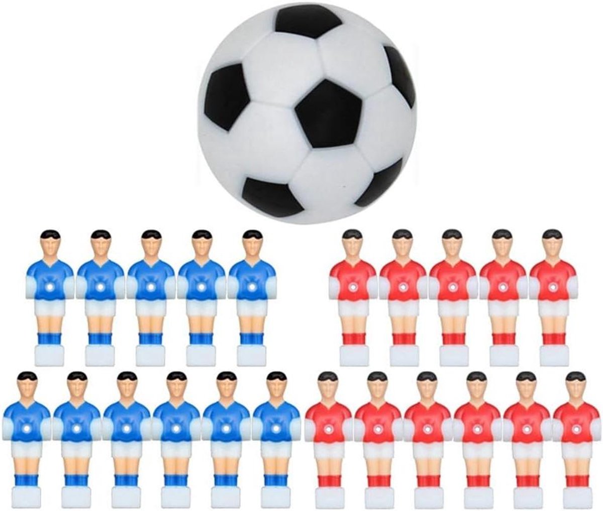 Voetbaltafel Spelers - Tafelvoetbal Vervanging - Spel Verbeteren - Universele Compatibiliteit - 18 x 16 x 10 cm