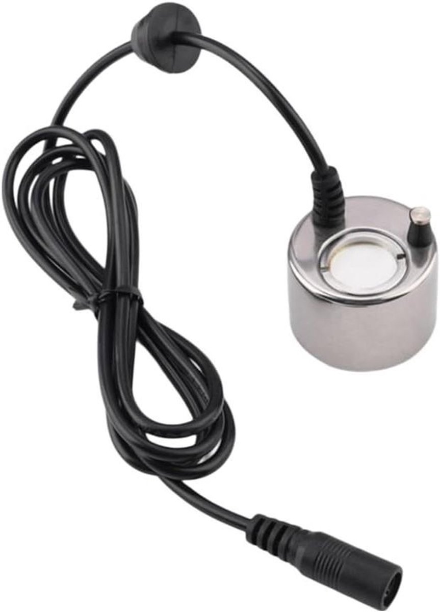 Mistmaker Roestvrij Staal - Vernevelaar Waterpartij - Waterlandschap Creëren - Geruisloze Werking - 38.4x35mm - Zilverkleurig