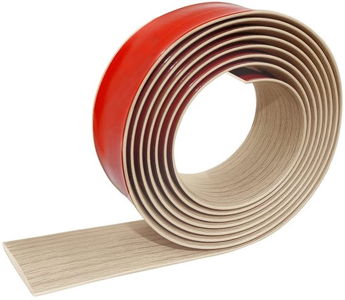 Dorpelstrip Zelfklevend 5cm - Vloerovergang Strip - PVC Dorpelstrip - Tapijt/Vloer Verbinding - Afwerking Randen - Eenvoudige Installatie - Vloerstrip