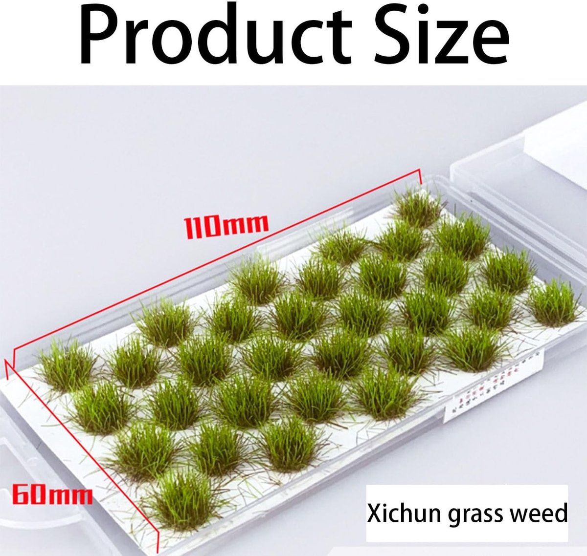 Realistische Grasmat voor Modelbouw - Statig Gras, Miniatuurlandschappen en Diorama Decoratie voor Spoorwegmodellen en Miniatuurtuinen (Lente, Zomer, Herfst, Winter)