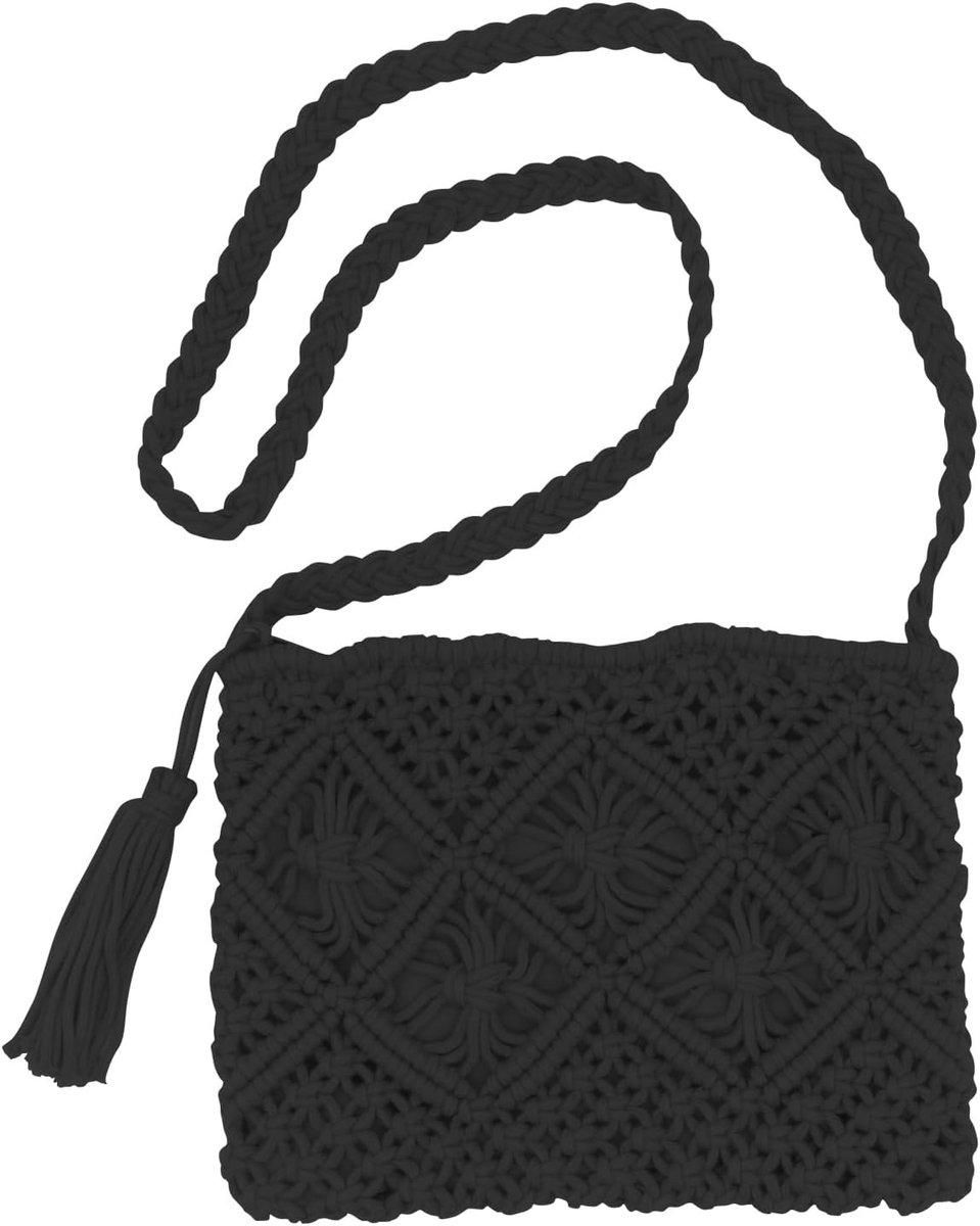 Stijlvolle Woven Strohandtas voor Dames, Vintage Schoudertas, Ideaal voor Zomer, Winkelen en Feestjes