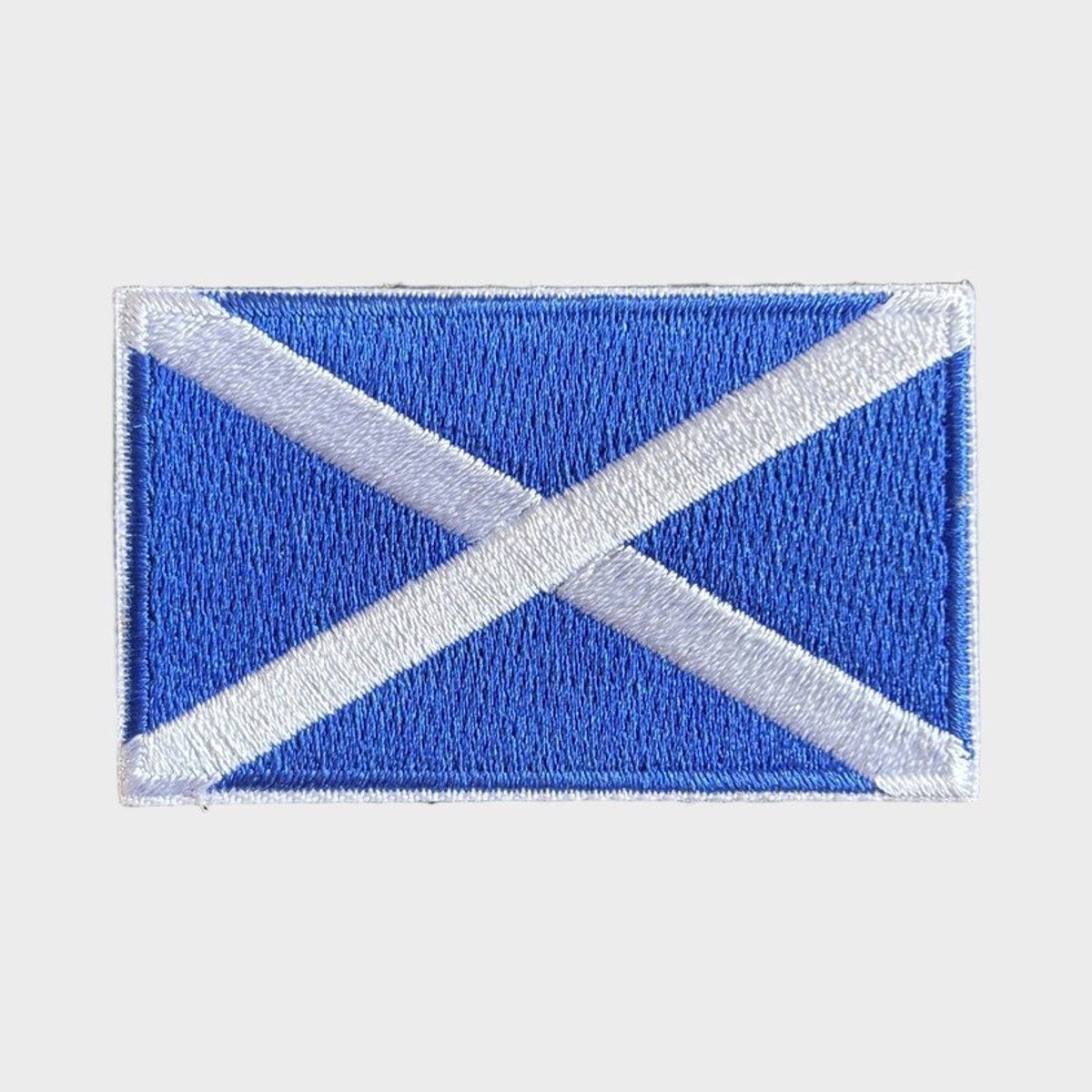 Patchy® – Schotse Vlag Strijk Embleem Patch 6.5 x 4 cm