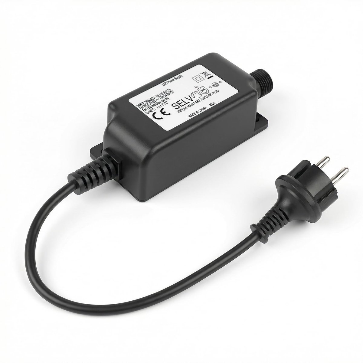 Lam(MS) pen 24V 24W LED Adapter for Garden Lighting, IP65 Waterproof 1A Power Supply for Garden Spotlights, Power - ShopVlot