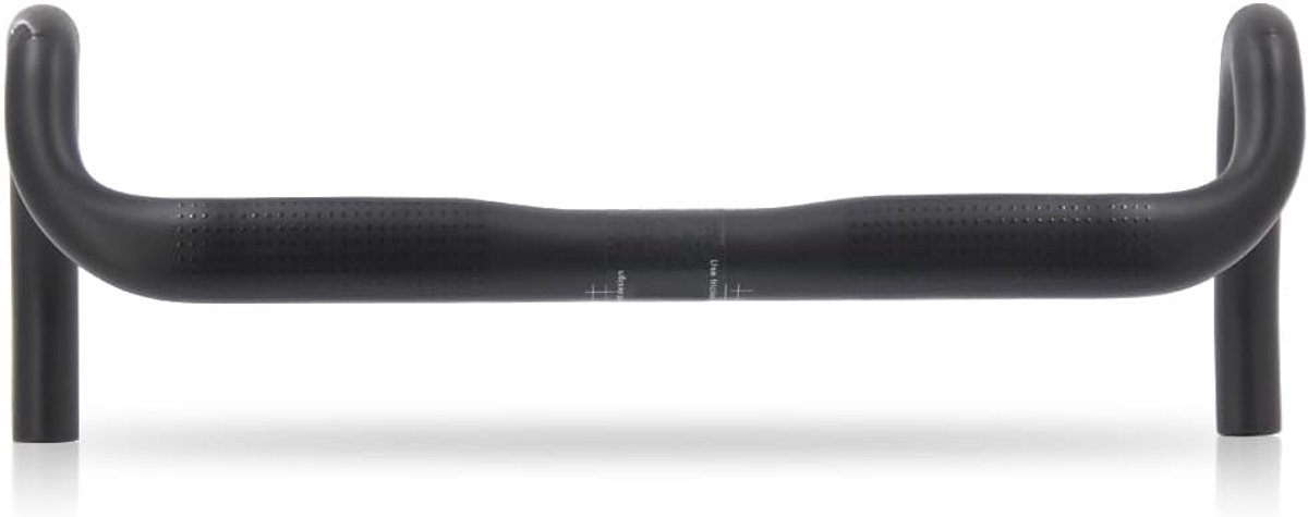 Alfa Pasca Carbon Handlebar, 440 mm, Road Bike Handlebar, Carbon, 31.8 mm, Curved - ShopVlot