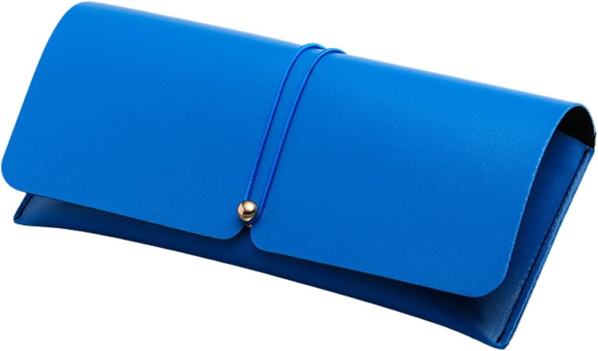 Dames Bril Etui van Zacht PU Leer, Draagbaar en Slank met Brildoek en Opbergtas voor Brillen