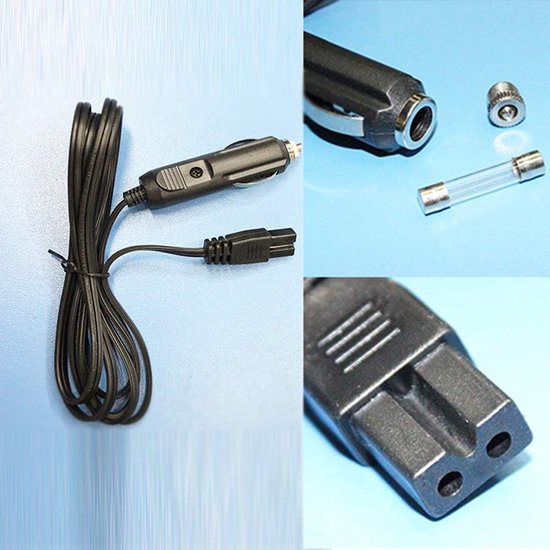 Auto Koeler Koelbox Mini Koelkast 12V DC Aansluitkabel 2m — afbeelding 4