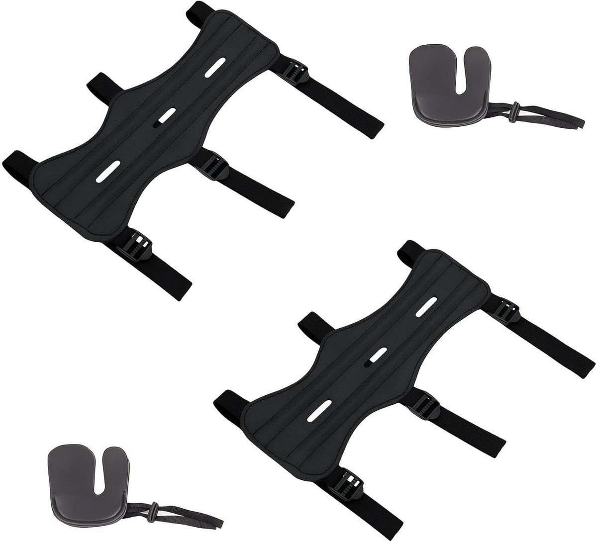 Set van 2 Leren Arm Beschermers voor Boogschieten, Verstelbare Voorarm Bescherming met Vingerbescherming, Ideaal voor Competitie en Training
