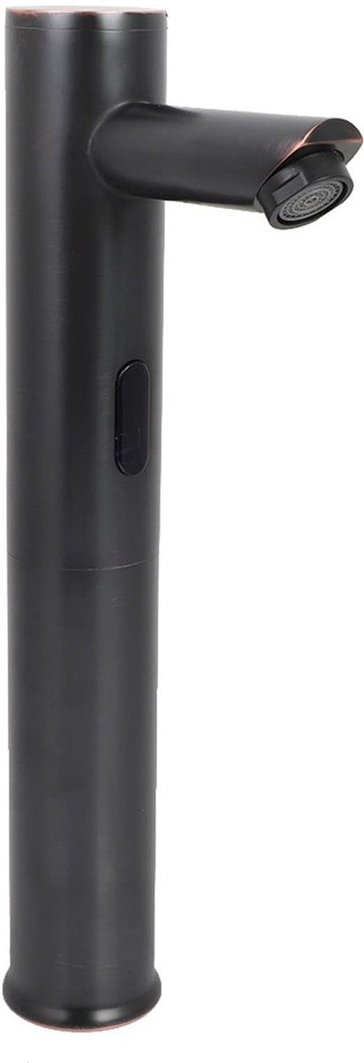 Automatische sensor badkamerkraan - vintage zwart - handsfree waterkraan - perfect voor hygiëne - ShopVlot