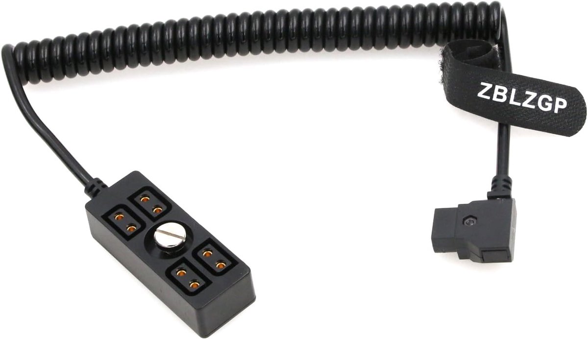 D-TAP to 4X D-tap Four Way Splitter D-TAP Distributor Dtap Splitter 1/4 Screw, D-tap P-tap Splitter Hub for - ShopVlot