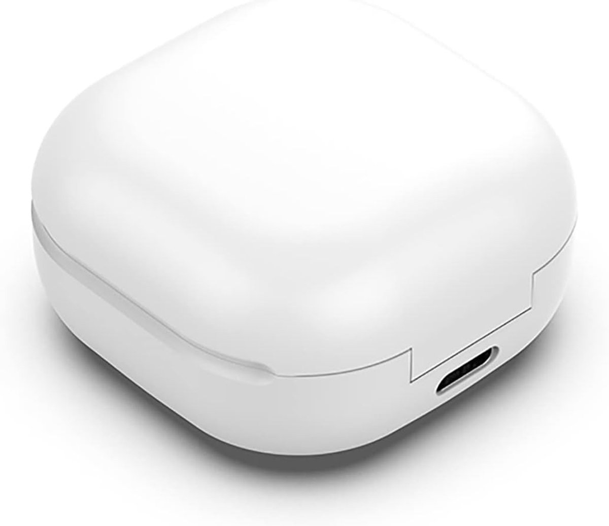 Vervangende Oplaadcase voor Galaxy Buds Live SM R180 - Draadloze Oplaaddock, Oplaadstation, Accessoire (Wit, Zonder Oordopjes)