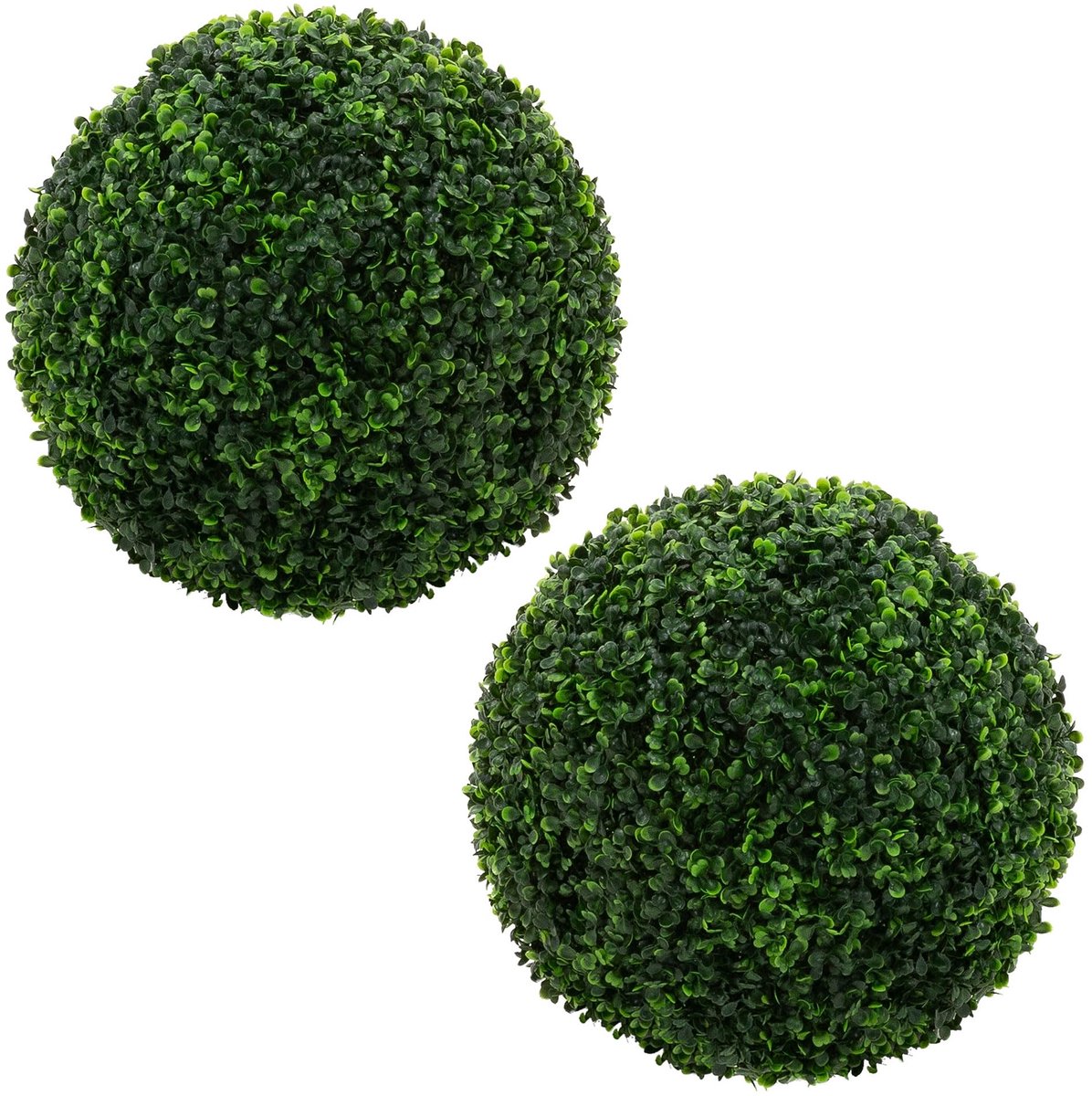 kunstmatige buxus bollen groot Ø35 cm - realistisch - onderhoudsvriendelijk - perfect voor woonkamer - ShopVlot