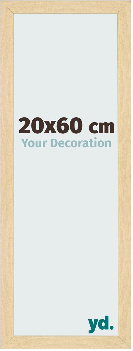 Your Decoration - Fotolijst 20x60 cm - MDF - Beuken Decor - Bologna