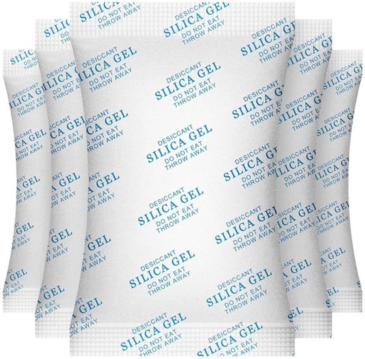 20 Gram Silica Gel Vocht absorberende zakjes (50 stuks) - Droogmiddel voor Voedsel en Opslag