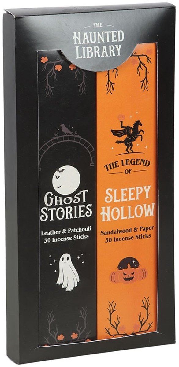 Something Different Set of 2 Haunted Library Incense Stick Packs Wierookstokjes - Multicolours