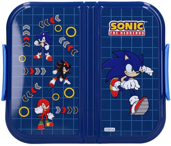 Sonic lunchset; lunchbox en drinkfles van Sonic — afbeelding 4