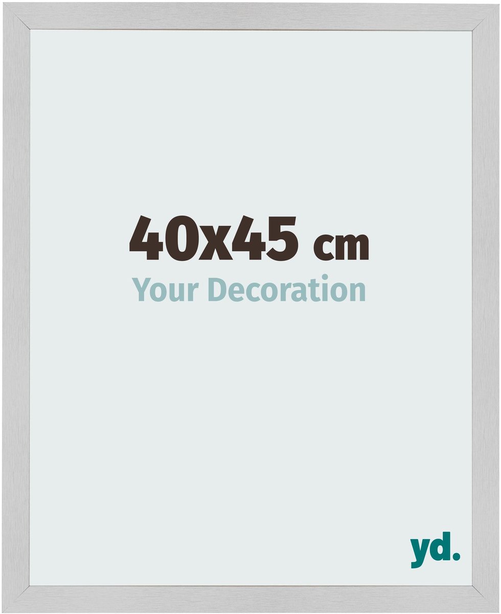 Your Decoration - Fotolijst 40x45 cm - MDF - Edelstaal - Bologna