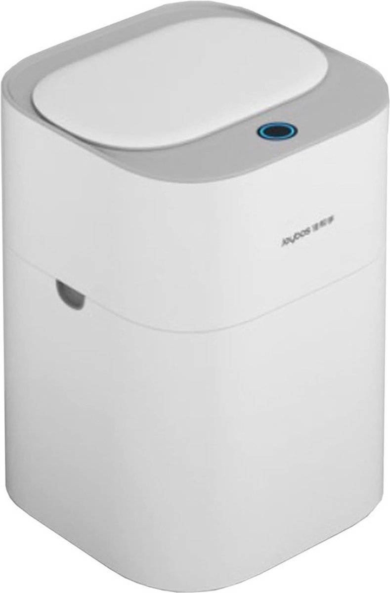 Intelligente Afvalemmer - Sensor Prullenbak - Hygiënisch Afval Beheer - Automatische Luchtcirculatie - 15 Liter - Wit