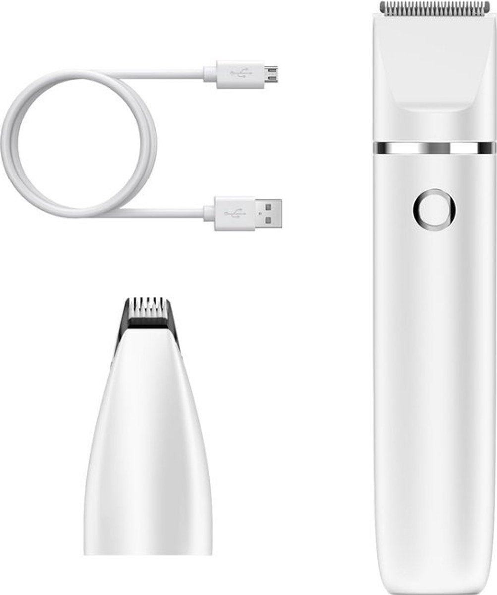2-in-1 huisdiertrimmer - Hondentrimmer, USB-oplaadbaar & Waterdicht