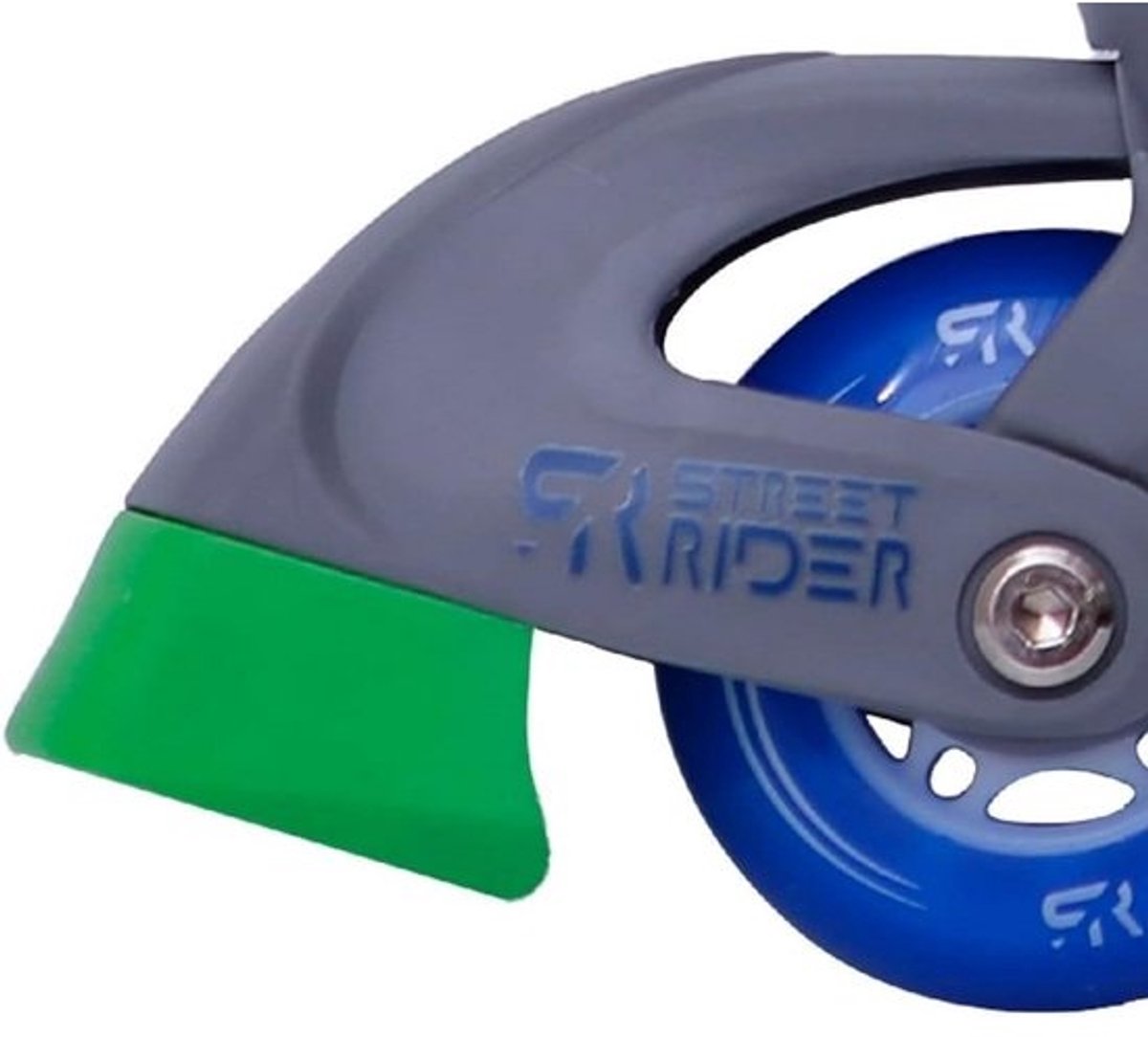 Verstelbare Kinder Inlineskates Groen Blauw Maat 31-34 - Comfortabel Skaten