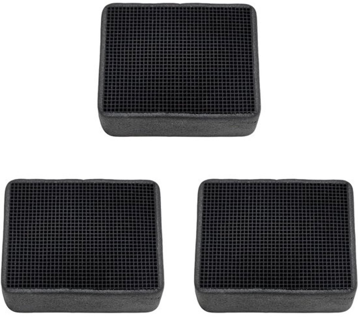 Set van 3 Actieve Koolstoffilters voor Geberit DuoFresh - Toiletluchtreiniger voor Geurneutralisatie
