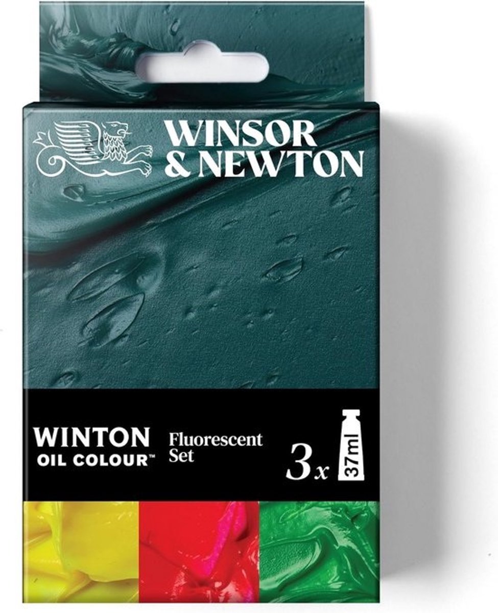 Winsor & Newton Winton Ölfarbe Fluorescent Set 37 ml