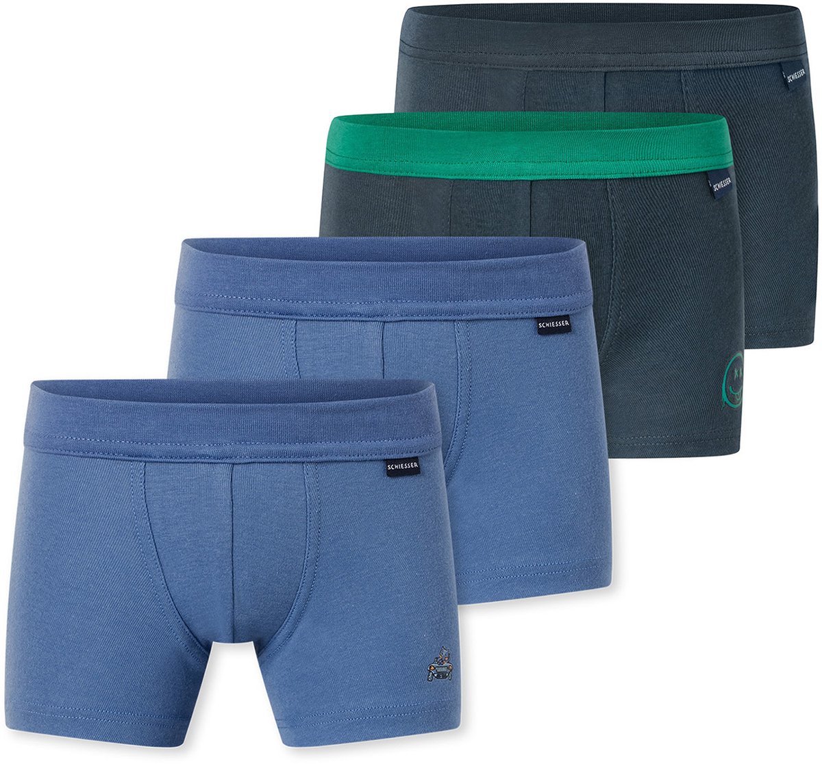 Schiesser Trunk Fine Rib Multi