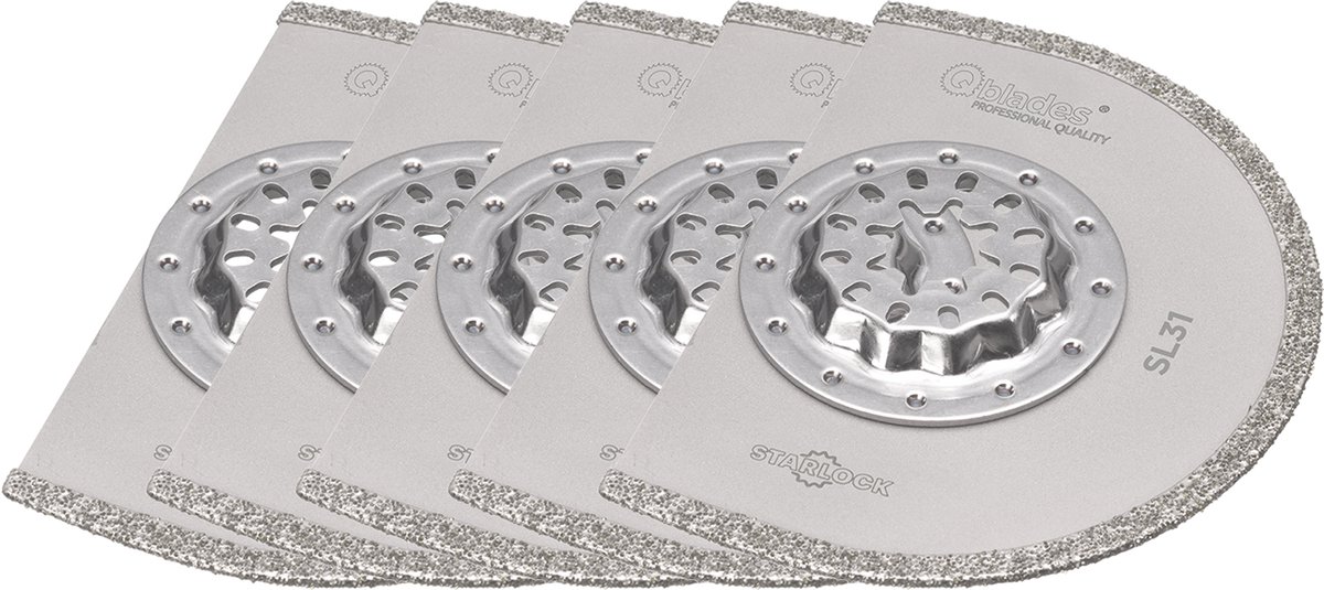 Qblades Starlock Diamant segm. MultiZaagblad 90mm-2.2mm SL31-5ST